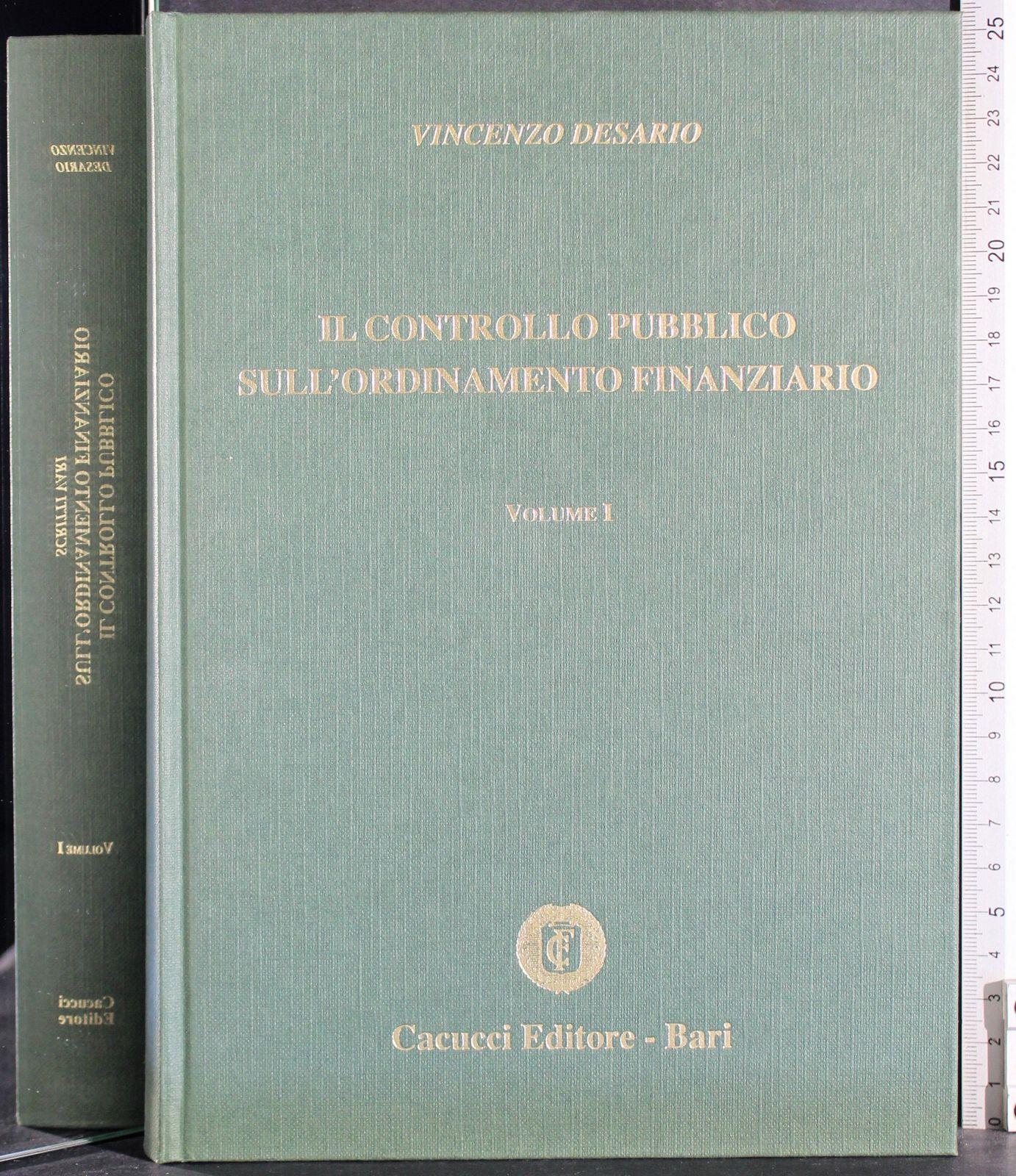 Controllo pubclico sull'ordinamento finanziario Vol 1-2