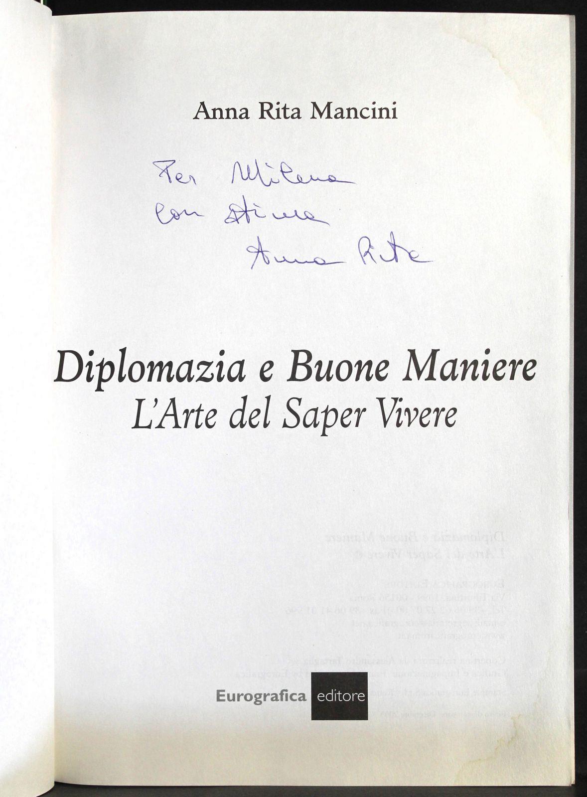 Diplomazia e Buone Maniere. Arte del Saper Vivere