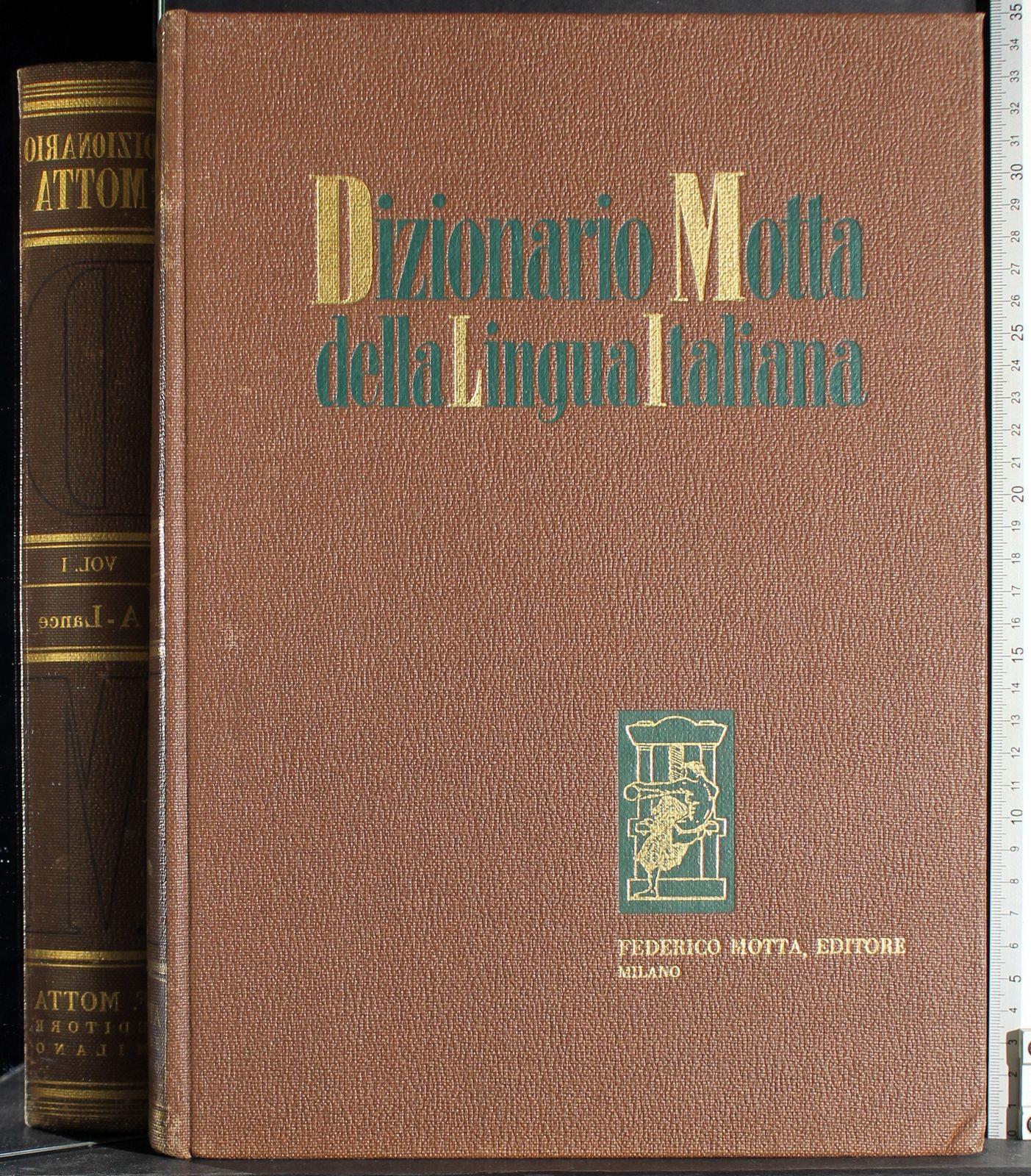 Dizionario Motta della lingua italiana. 2 Volumi