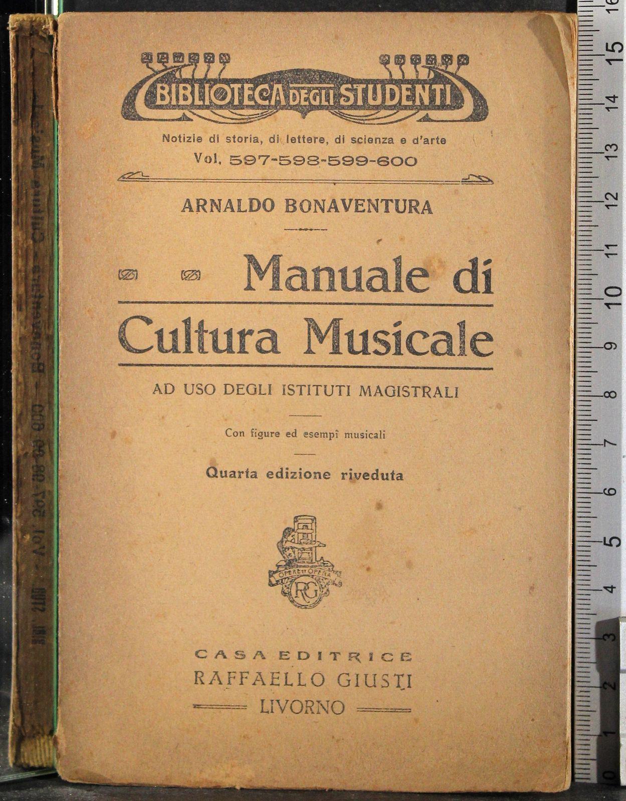Manuale di Cultura Musicale