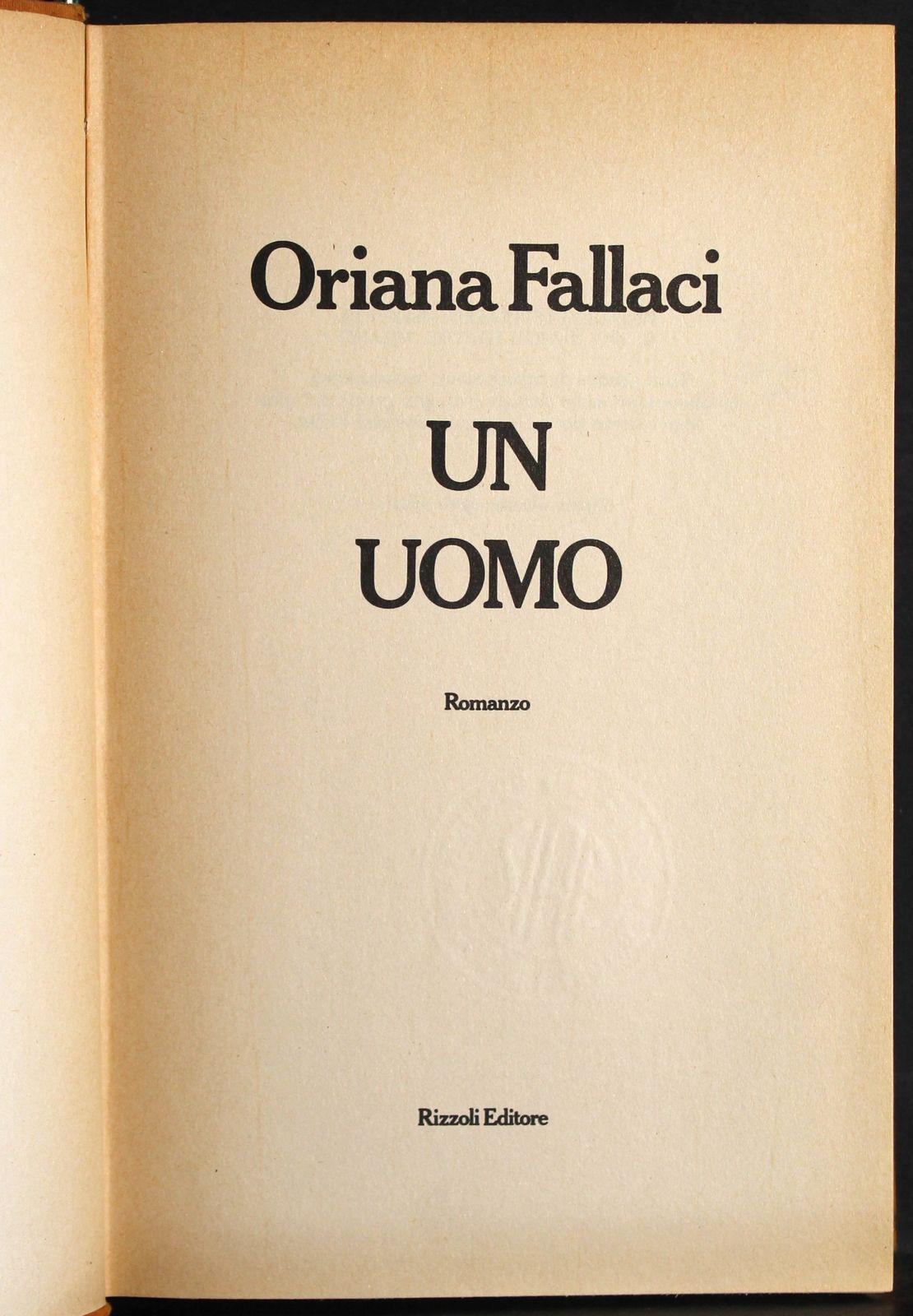 Un uomo