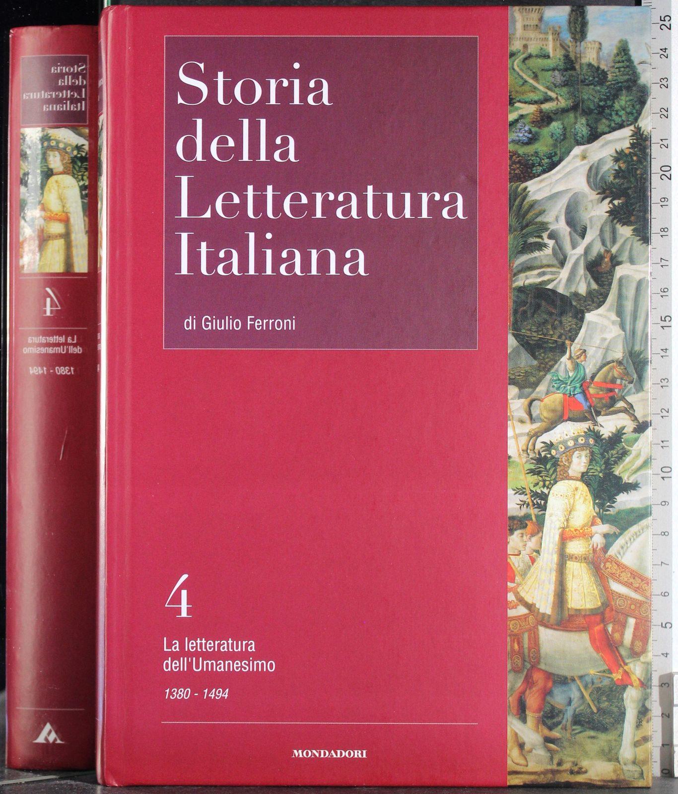 Storia della Letteratura Italiana 4