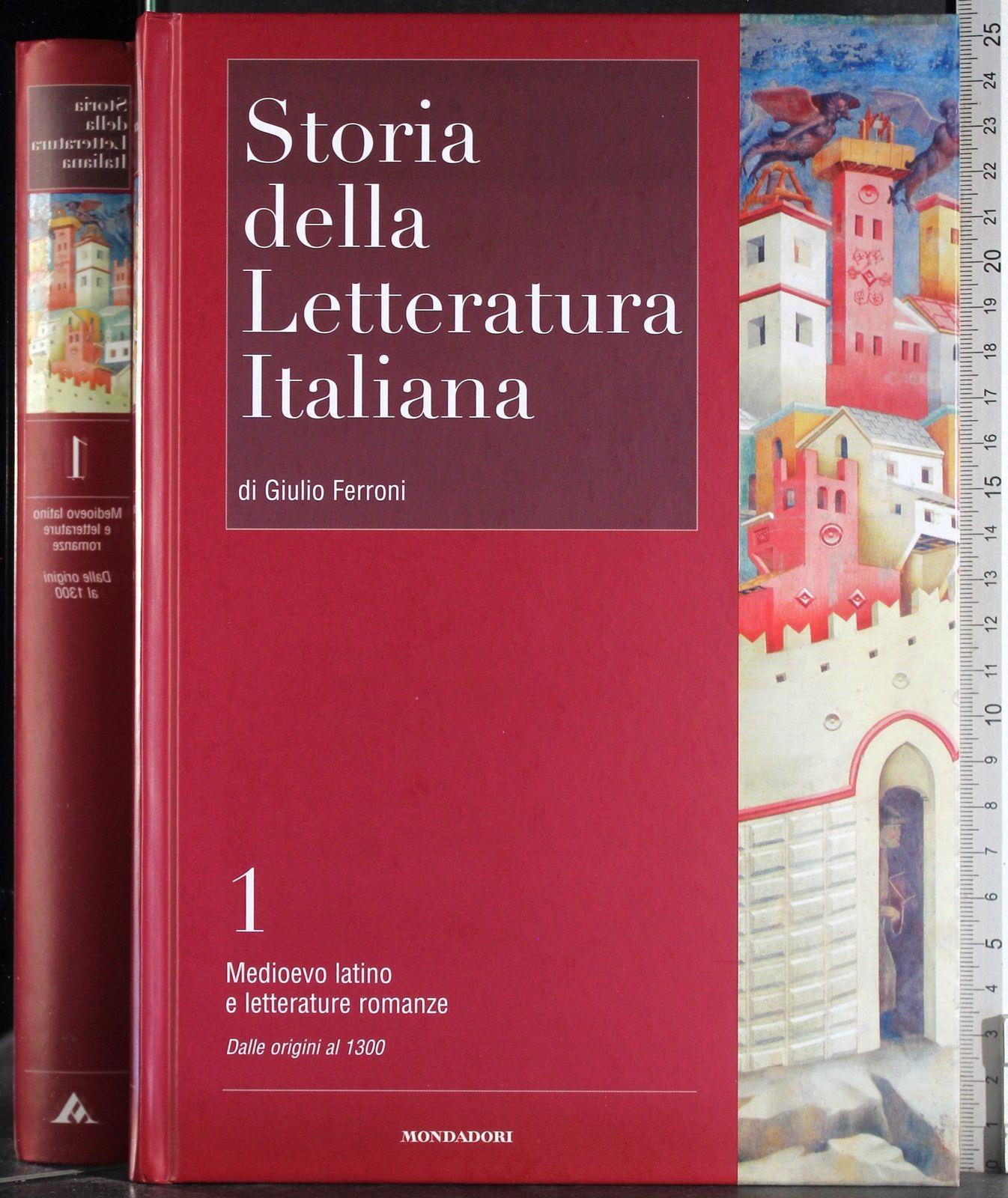 Storia della letteratura italiana 1