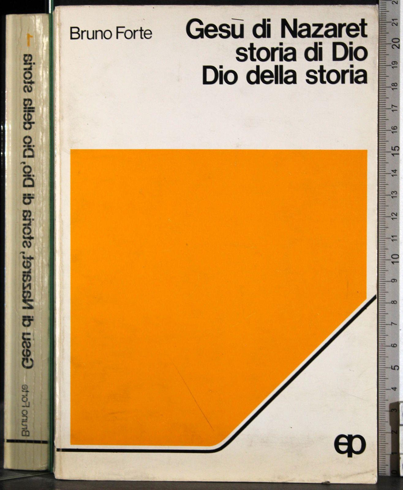 Gesù di Nazaret storia di Dio Dio della storia