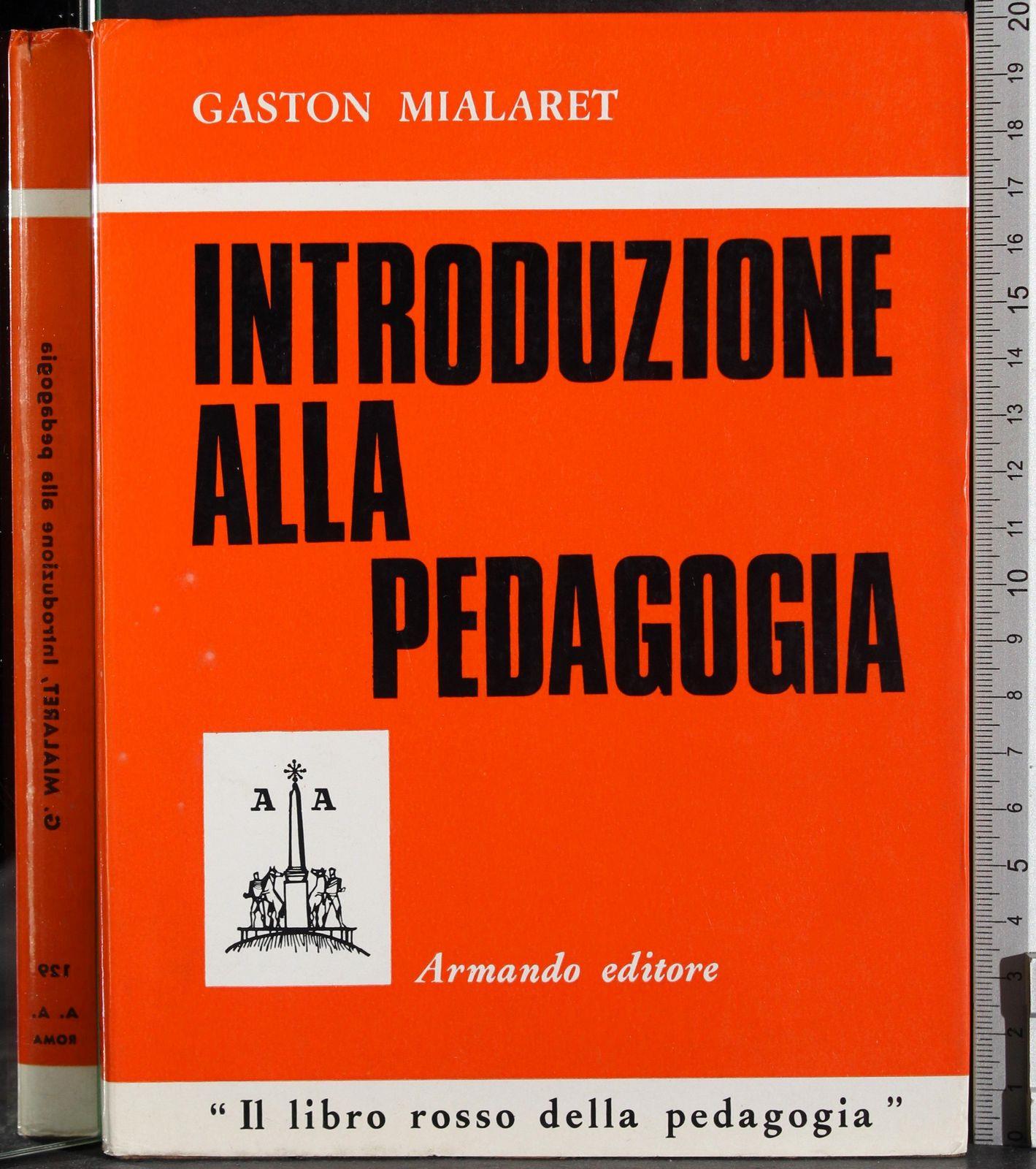Introduzione alla pedagogia