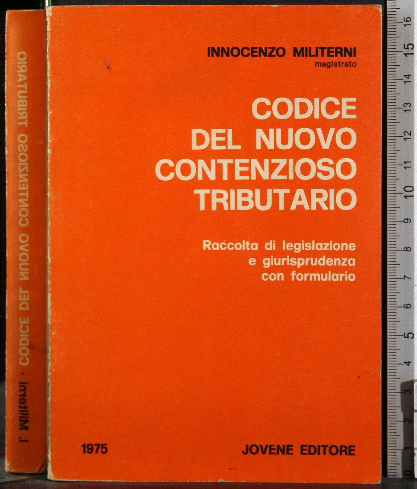 Codice del nuovo cintenzioso tributario