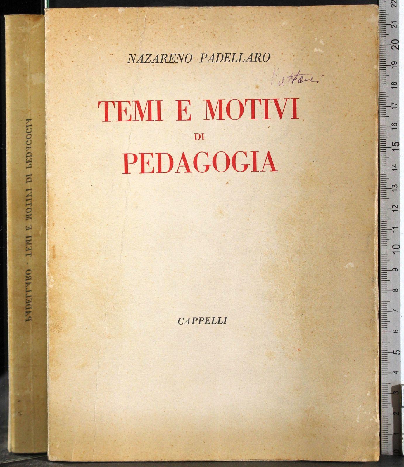 Temi e motivi di pedagogia
