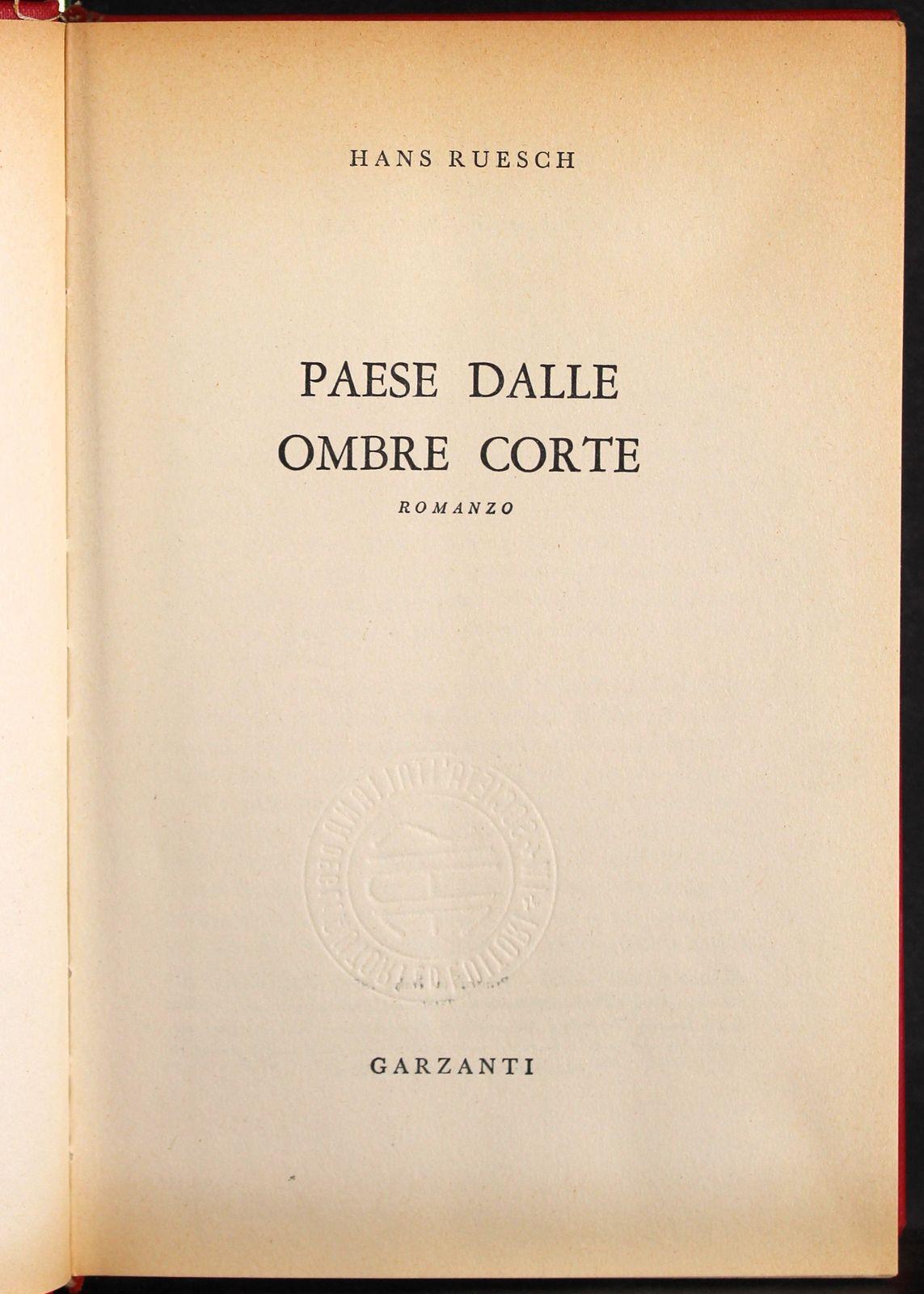 Paese delle ombre corte