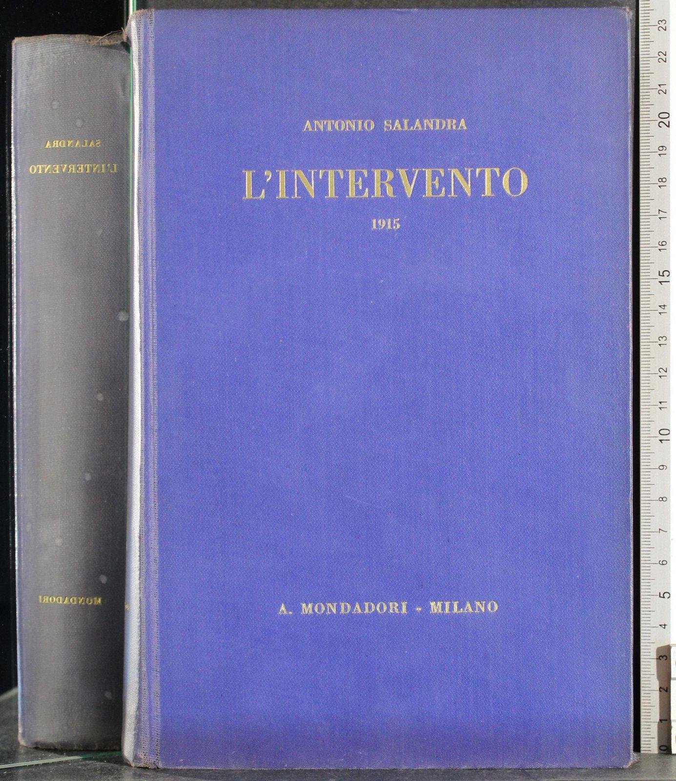 L' intervento. 1915