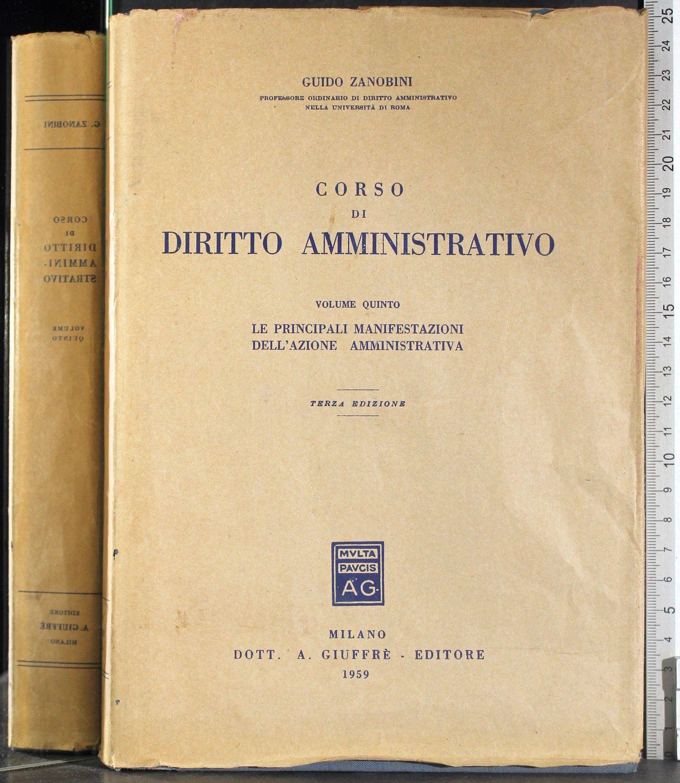 Corso di diritto amministrativo. Vol 5