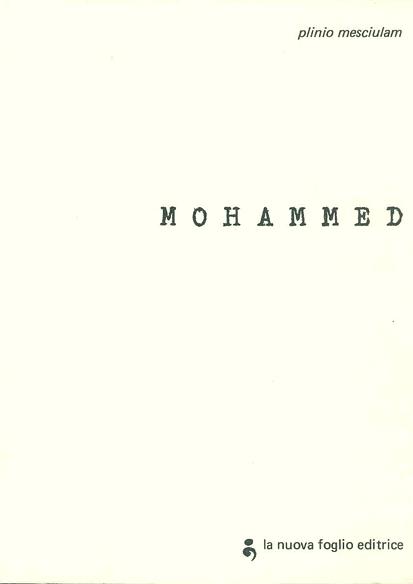Mohammed - Plinio Mesciulam - copertina