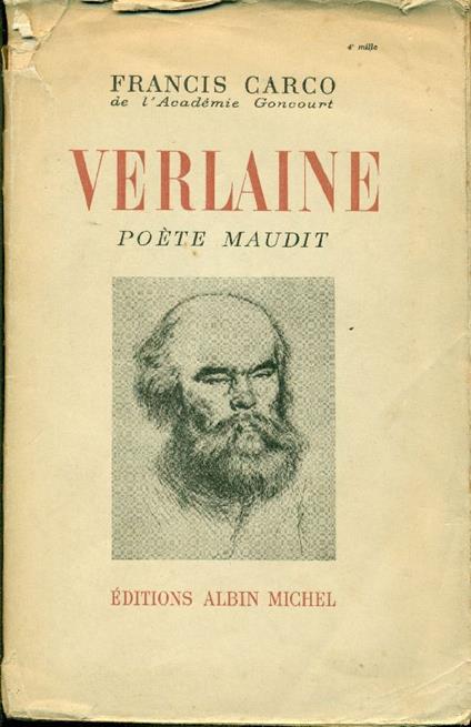 Verlaine poète maudit - Paul Verlaine - copertina