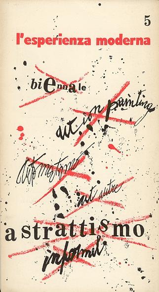 L' Esperienza Moderna. N. 5, Marzo 1959 - copertina