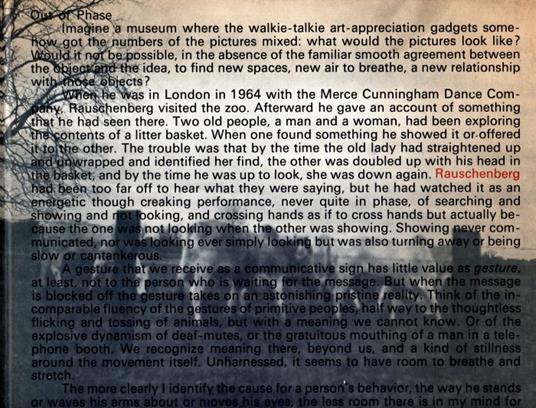 Rauschenberg - copertina