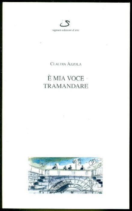 è mia voce tramandare - copertina