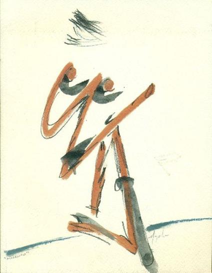 Sergio Dangelo. La, ora e altrove. Dipinti, hand-mades, quaderni - copertina