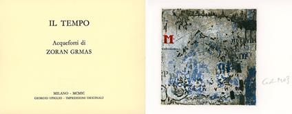 Il tempo.  GRMAS, Zoran (Novi Sad, 1970 - Lodi, 2018 ) - copertina
