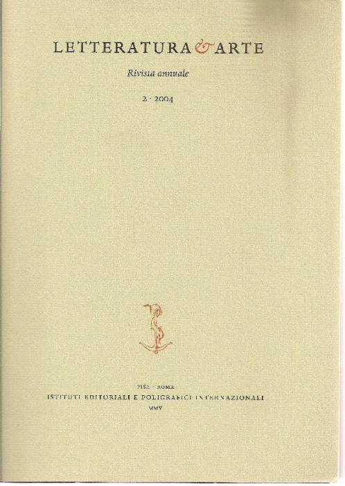 Letteratura e arte. 2004 - N. 2. Numero dedicato a Lorenzo Viani - copertina