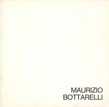 Maurizio Bottarelli - copertina