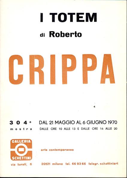 I Totem di Roberto Crippa - copertina