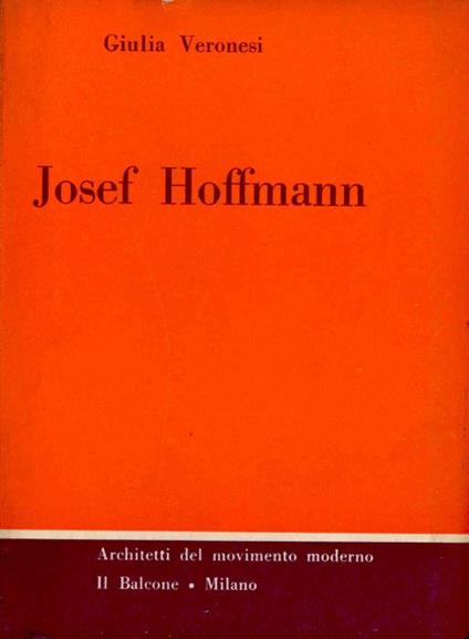 Josef Hoffmann - Ernst T. Hoffmann - copertina