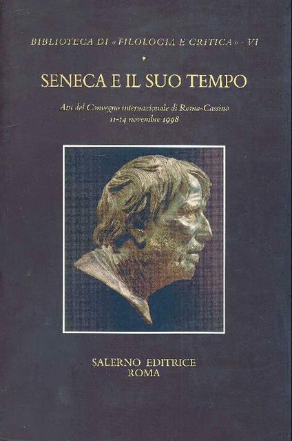 Seneca e il suo tempo - copertina