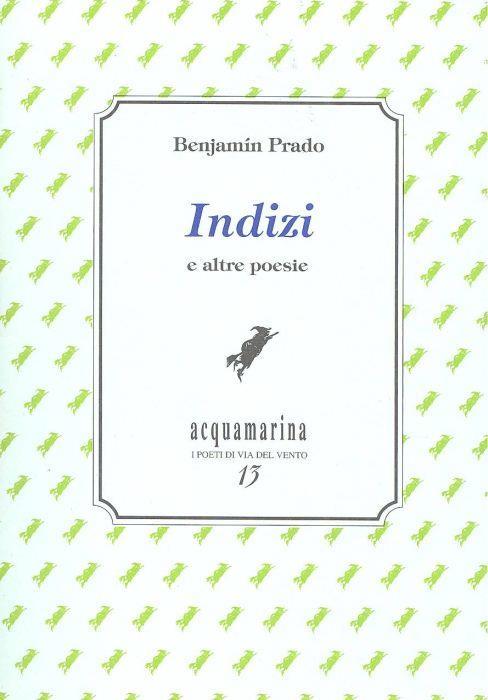 Indizi e altre poesie - copertina