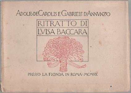 Ritratto di Luisa Baccara - copertina