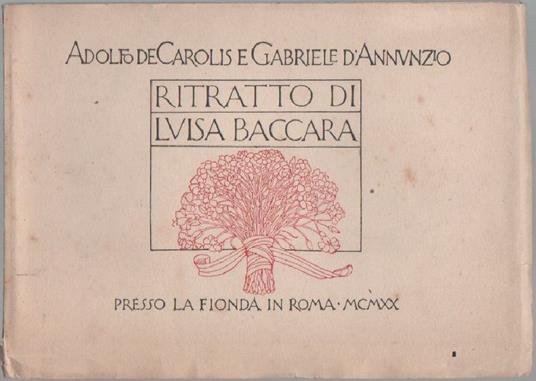 Ritratto di Luisa Baccara - copertina