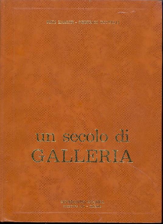 Un secolo di Galleria - copertina