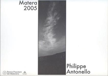 Matera 2005 - Philippe Antonello - copertina