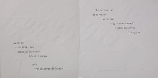 Verso Sud. Gaga Sut. Nach Suden - 5