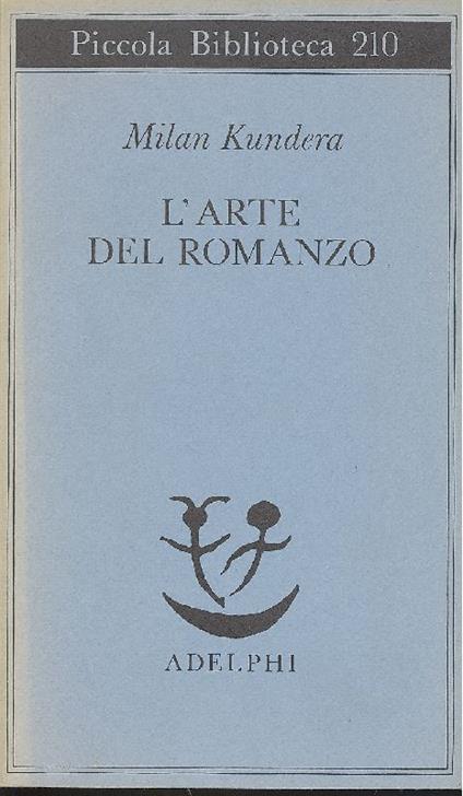 L' arte del romanzo - Milan Kundera - copertina