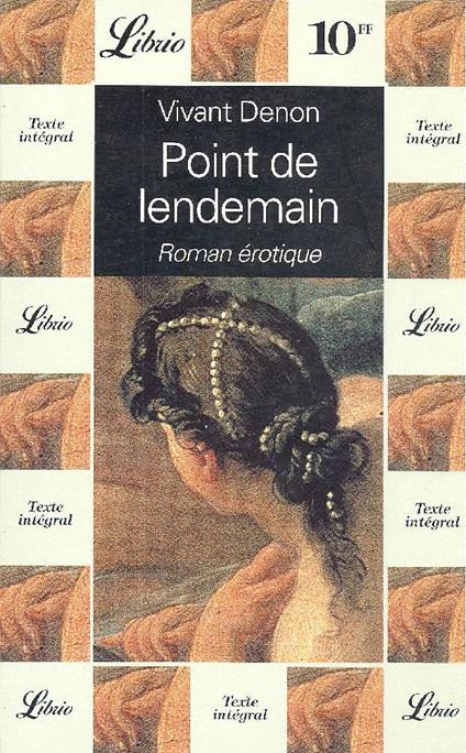 Point de lendemain - copertina