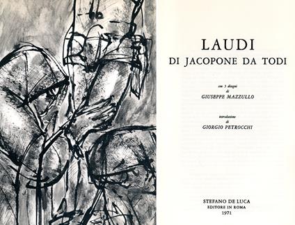 Laudi - Jacopone da Todi - copertina