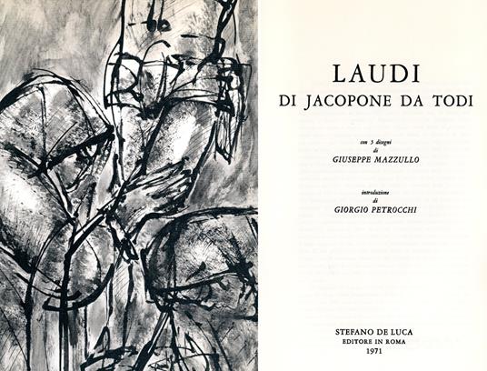 Laudi - Jacopone da Todi - copertina