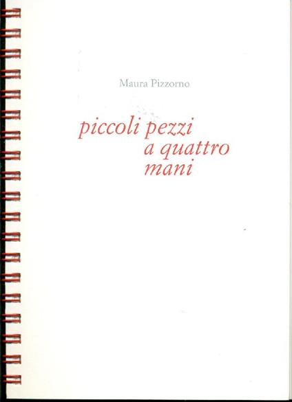 Piccoli pezzi a quattro mani - copertina