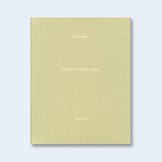 Interiors 1973-1974 - Robert Adams - copertina