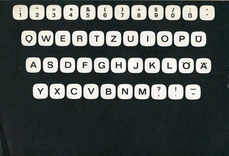 Qwertzuiopu. Ideenkatalog, 5. Folge. Ideografische Texte / Identitätsspiele / Interdisziplinäre Demo Di: Ulrichs Timm, - copertina