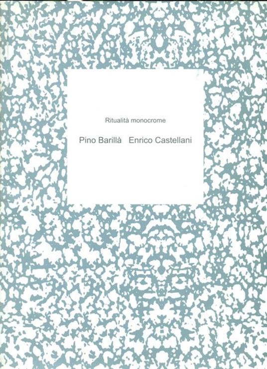 Ritualità monocrome - copertina