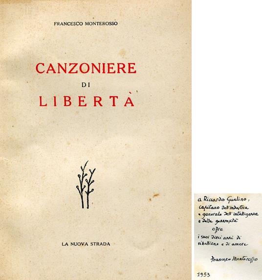 Canzoniere di libertà - copertina