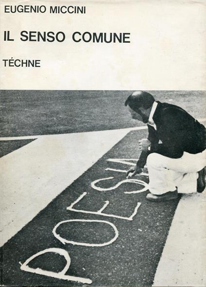 Il senso comune - Eugenio Miccini - copertina