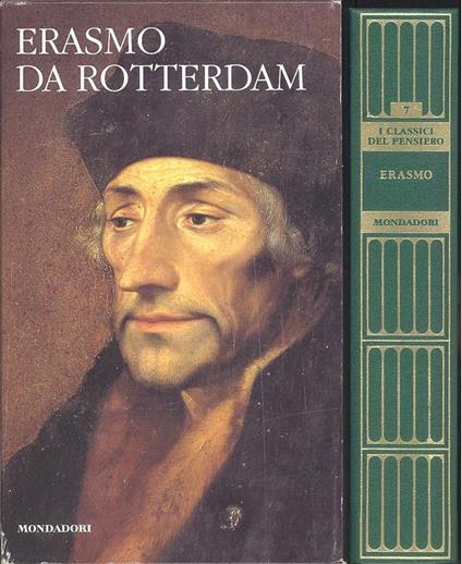 Elogio della follia. Colloquia - Erasmo da Rotterdam - copertina