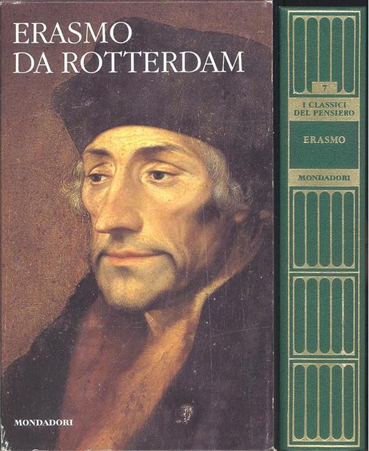 Elogio della follia. Colloquia - Erasmo da Rotterdam - copertina