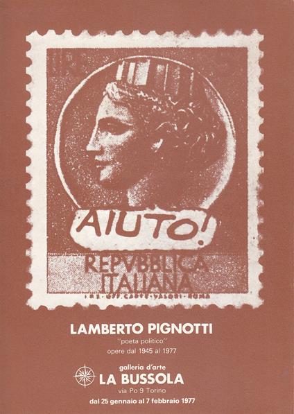 Lamberto Pignotti "poeta politico". Opere dal 1945 al 1977 - copertina