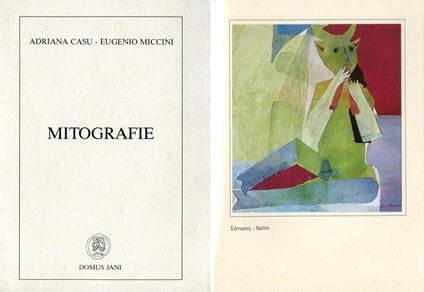 Mitografie - Eugenio Miccini - copertina