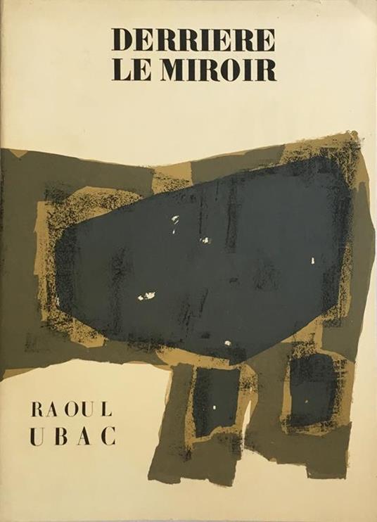 Raoul Ubac. N° 74-75-76. Avril Mai Juin 1955 - copertina