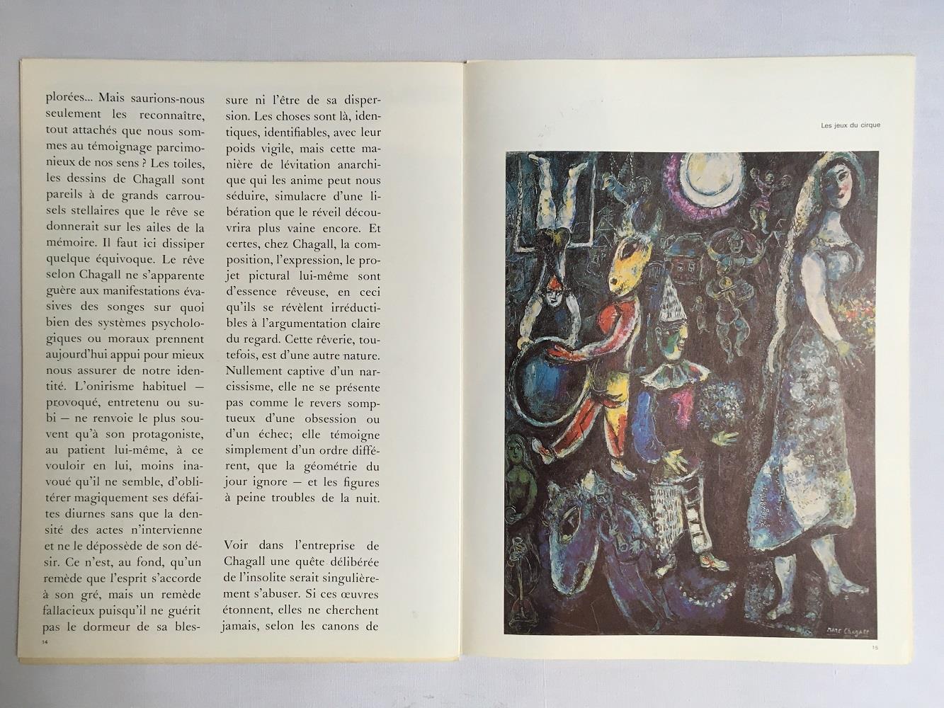 Marc Chagall. N° 182 Décembre 1969