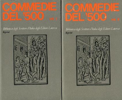 Commedie del Cinquecento - copertina