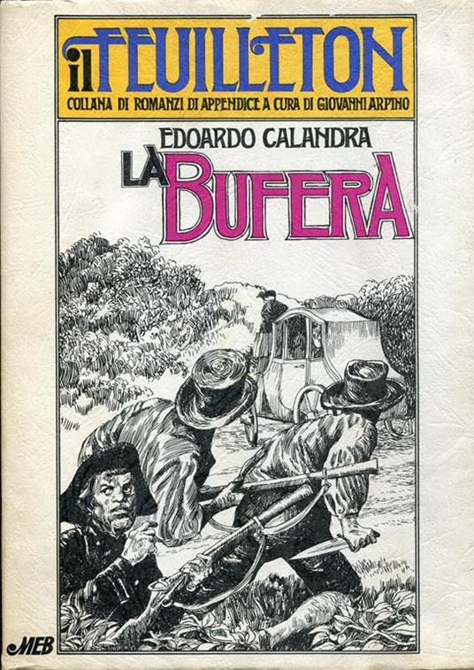 La bufera - Edoardo Calandra - copertina